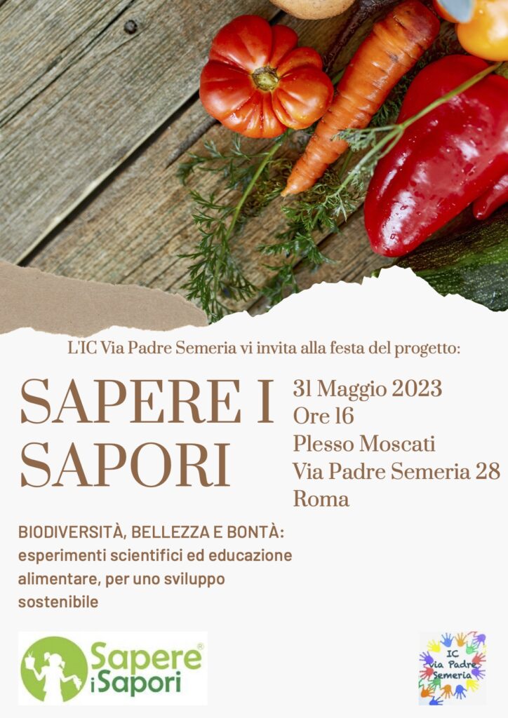 Locandina Sapere i Sapori_IC Via Padre Semeria 2023 (2)