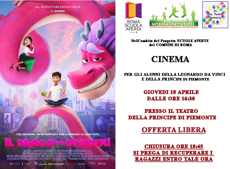 Cinema il 18 aprile